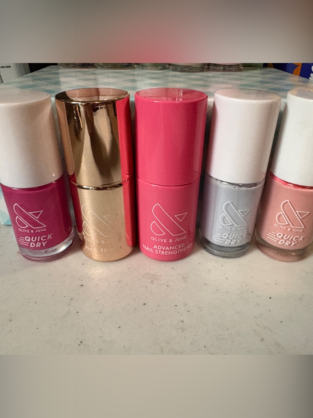 5 Piece Olive and June Nail Polish Set NWT!
